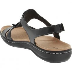 Clarks Laurieanna Kay Sandals - Womens Black -Rogan‘s Shoes shop CX 26159300 BLK3