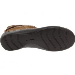 Clarks Cora Braidboot Ankle Boots - Womens Khaki -Rogan‘s Shoes shop CX 26162184 KHK4