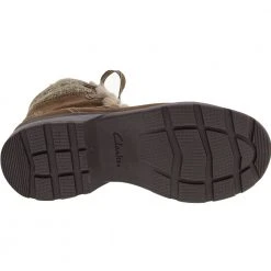 Clarks Aveleigh Zip Wp Winter Boots - Womens Taupe -Rogan‘s Shoes shop CX 26162237 TPE4