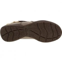 Clarks Roseville Clog Slip On Casual Shoes - Womens Dark Taupe 7 Clarks Roseville Clog Slip On Casual Shoes - Womens Dark Taupe -Rogan‘s Shoes shop CX 26162238 TPE4