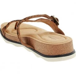 Clarks Brynn Madi Sandals - Womens Leopard -Rogan‘s Shoes shop CX 26166428 LEO3