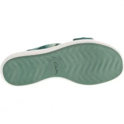 Clarks Drift Ave Sandals - Womens Teal -Rogan‘s Shoes shop CX 26166487 TEL4