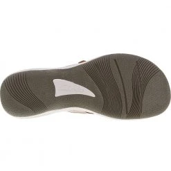 Clarks Breeze Coral Sandals - Womens Taupe -Rogan‘s Shoes shop CX 26166610 TPE4