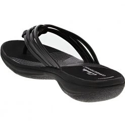 Clarks Breeze Coral Sandals - Womens Black Patent -Rogan‘s Shoes shop CX 26166610 XPT3