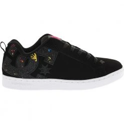 DC Shoes Court Graffik Skate Shoes - Womens Black Pink
