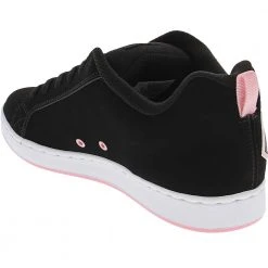 DC Shoes Court Graffik Skate Shoes - Womens Black Pink Black -Rogan‘s Shoes shop DC 300678 KPK3