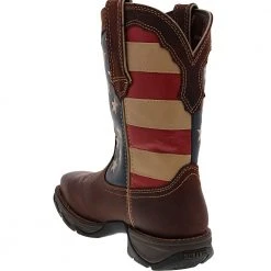 Durango Boots Durango DRD0234 Lady Rebel Safety Toe Womens Work Boots Brown -Rogan‘s Shoes shop DG DRD0234 BRN3