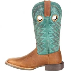 Durango Boots Durango Lady Rebel Pro Teal Womens Western Boots Wheat Tidal Teal -Rogan‘s Shoes shop DG DRD0353 BRN3