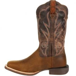 Durango Boots Durango Lady Rebel Pro Cognac Ventilated Womens Western Boots Distressed Cognac -Rogan‘s Shoes shop DG DRD0376 BRN3