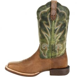 Durango Boots Durango Lady Rebel Pro Ventilated Olive Womens Western Boots Dusty Brown Olive Green -Rogan‘s Shoes shop DG DRD0378 BRG3