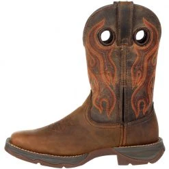 Rocky Boots Durango Lady Rebel DRD0395 Womens Western Boots Brown -Rogan‘s Shoes shop DG DRD0395 BRN3