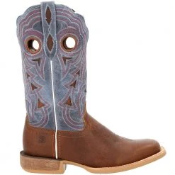 Durango Boots Durango Lady Rebel Pro Periwinkle Womens Western Boots Golden Brown Periwinkle