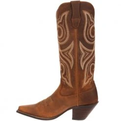 Durango Boots Durango Crush Jealousy Womens Western Boots Distressed Cognac -Rogan‘s Shoes shop DG RD3514 BRN3