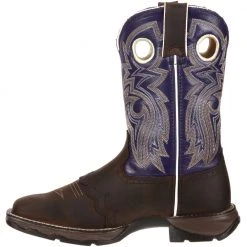 Durango Boots Durango Lady Rebel Twilight N Lace Saddle Womens Western Boots Twilight N Lace -Rogan‘s Shoes shop DG RD3576 BRN3
