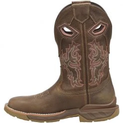 Double H Dh5374 Ari Roper Composite Toe Work Boots - Womens Medium Brown -Rogan‘s Shoes shop DH DH5374 BRN3