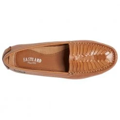 Eastland Debora Slip On Casual Shoes - Womens Camel -Rogan‘s Shoes shop EA 2131 06M TAN4