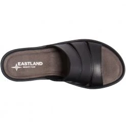 Eastland June Sandals - Womens Black -Rogan‘s Shoes shop EA 323401 BLK3