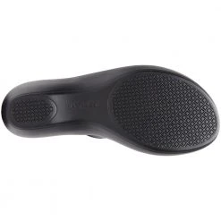 Eastland June Sandals - Womens Black -Rogan‘s Shoes shop EA 323401 BLK4