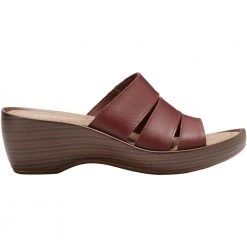 Eastland June Sandals - Womens Dark Walnut