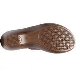 Eastland June Sandals - Womens Dark Walnut -Rogan‘s Shoes shop EA 323401 DWA4