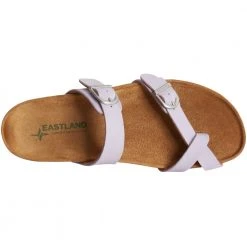 Eastland TiogoToe Loop Sandal - Womens Lilac -Rogan‘s Shoes shop EA 377229 LIL3