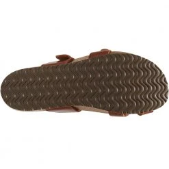 Eastland TiogoToe Loop Sandal - Womens Dark Tan -Rogan‘s Shoes shop EA 377229 TAN4