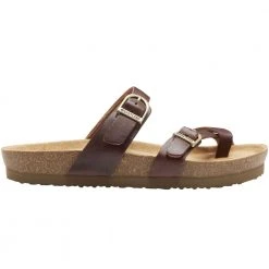 Eastland TiogoToe Loop Sandal - Womens Walnut