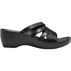 Eastland Poppy Slide Sandals - Womens Black