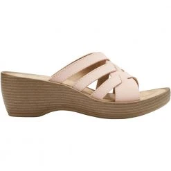 Eastland Poppy Slide Sandals - Womens Peach