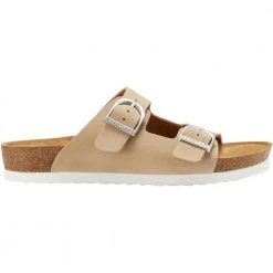 Eastland Womens Cambridge 2 Strap Sandals Light Grey