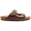 Eastland Womens Cambridge 2 Strap Sandals Walnut