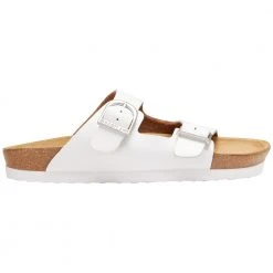 Eastland Womens Cambridge 2 Strap Sandals White