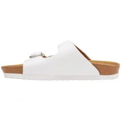 Eastland Womens Cambridge 2 Strap Sandals White -Rogan‘s Shoes shop EA 3865 79M WHT3