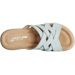 Eastland Hazel Sandals - Womens Light Blue -Rogan‘s Shoes shop EA 395802 LBL3