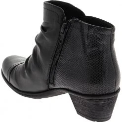 Earth Origins Marietta Malcolm Ankle Boots - Womens Black -Rogan‘s Shoes shop EO 206695W BLK3