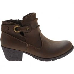 Earth Origins Oakland Adele Ankle Boots - Womens Brown