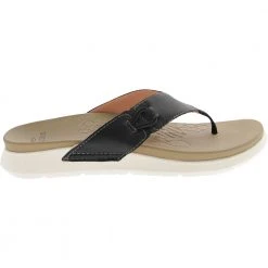 Earth Origins Dania Flip Flops Womens Sandals Black