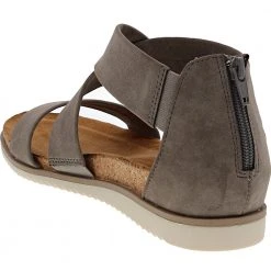 Eurosoft Landry II Wedge Womens Sandals Grey -Rogan‘s Shoes shop ES ES00028 GRY3