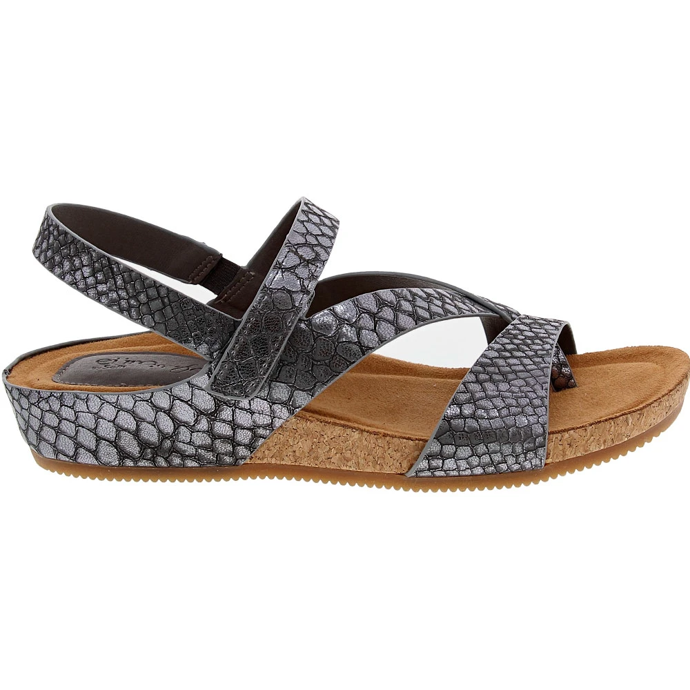Eurosoft Gianetta Sandals - Womens Anthracite 1 Eurosoft Gianetta Sandals - Womens Anthracite