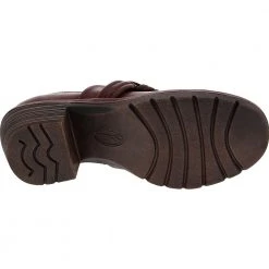 Eurosoft Tarra Womens Slip On Clog Redwood -Rogan‘s Shoes shop ES ES00239 BRN4