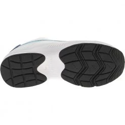 Easy Spirit Romy Walking Shoes - Womens White Blue -Rogan‘s Shoes shop EZ ROMY WBL4