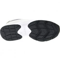 Easy Spirit Romy Walking Shoes - Womens White Navy Green -Rogan‘s Shoes shop EZ ROMY WHT4