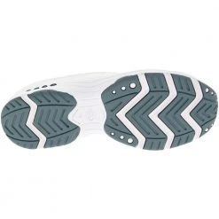 Easy Spirit Traveltime Slip On Shoes - Womens White Lite Blue -Rogan‘s Shoes shop EZ TRAVELTI WHT4