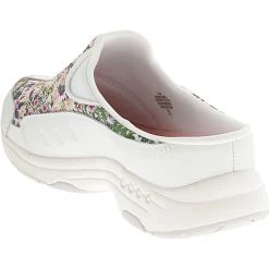 Easy Spirit Traveltime Slip On Shoes - Womens White Pink -Rogan‘s Shoes shop EZ TRAVELTI WPK3