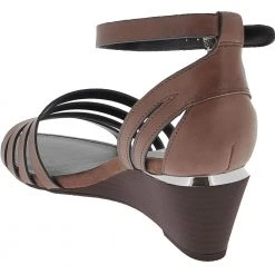 Franco Sarto Della Sandals - Womens Brown -Rogan‘s Shoes shop FC DELLA BRN3