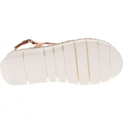 Franco Sarto Jinxy Sandals - Womens Tan -Rogan‘s Shoes shop FC JINXY TAN4