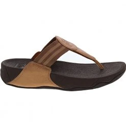 FitFlop Walk Star Toe Post Flip Flops - Womens Bronze