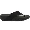 FitFlop Surfa Webbing Flip Flops - Womens Black