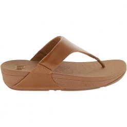 FitFlop Lulu Leather Post Flip Flop - Womens Tan