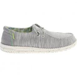 Hey Dude Wendy Stretch Slip On Casual Shoes - Womens Grey